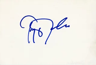 Troy Donahue autograph