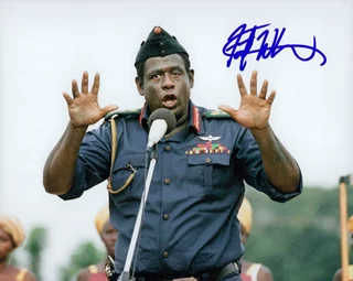 Forest Whitaker autograph