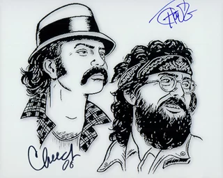 Cheech & Chong autograph
