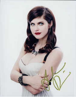 Alexandra Daddario autograph