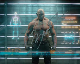 Dave Bautista autograph