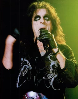 Alice Cooper autograph