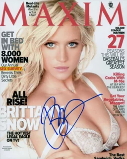Brittany Snow autograph