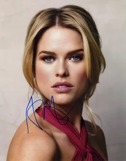 Alice Eve autograph