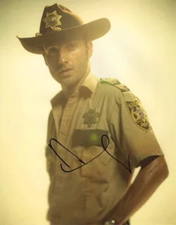 Andrew Lincoln autograph