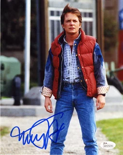 Michael J. Fox autograph