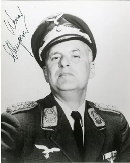 Werner Klemperer autograph