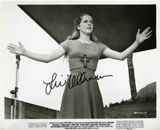 Liv Ullmann autograph