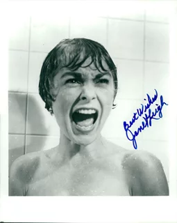 Janet Leigh autograph