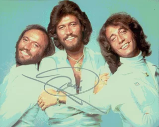 Barry Gibb autograph