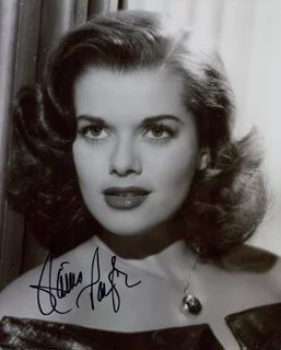 Janis Paige autograph