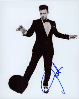 Justin Timberlake autograph