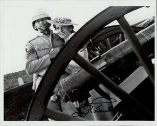 Joan Fontaine autograph