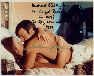 The Spy Who Loved Me autograph