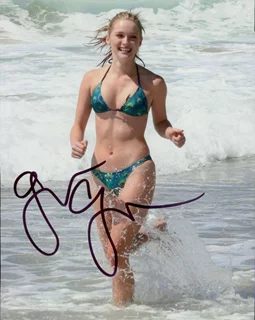Greer Grammer autograph