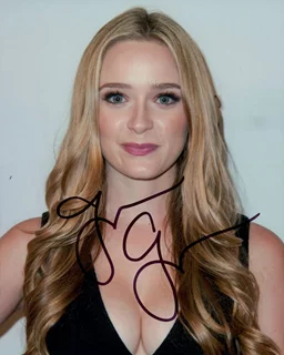 Greer Grammer autograph