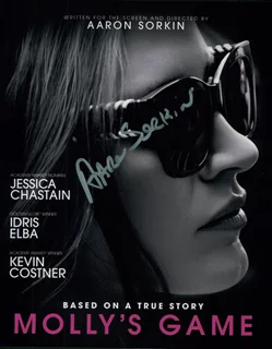 Aaron Sorkin autograph