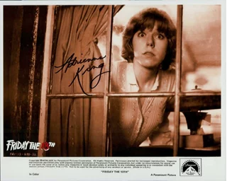 Adrienne King autograph