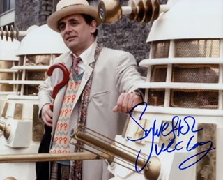 Sylvester McCoy autograph