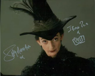 Sally Mortemore autograph