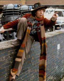 Tom Baker autograph