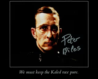 Peter Miles autograph