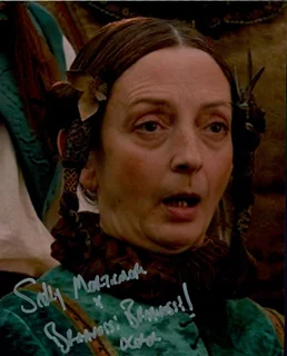Sally Mortemore autograph