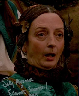 Sally Mortemore autograph