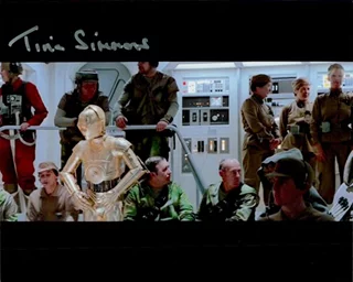 Tina Simmons autograph