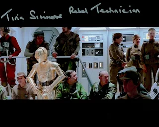 Tina Simmons autograph