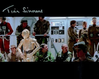 Tina Simmons autograph