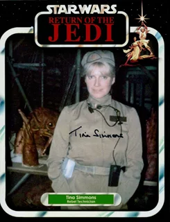 Tina Simmons autograph