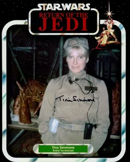 Tina Simmons autograph
