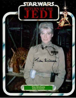 Tina Simmons autograph