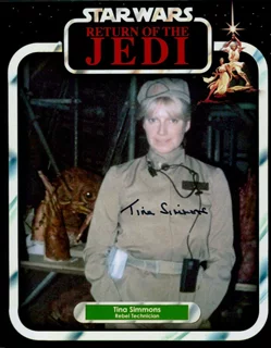 Tina Simmons autograph