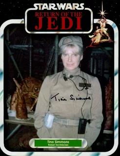 Tina Simmons autograph