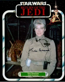 Tina Simmons autograph