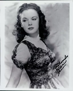 Gloria Jean autograph