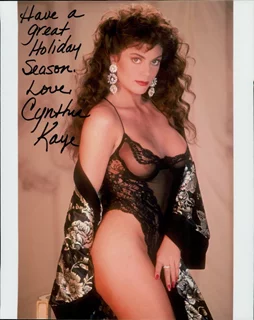 Cynthia Kaye autograph