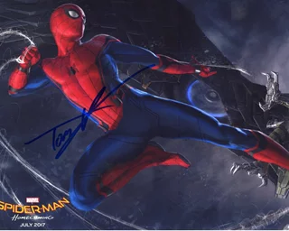 Tom Holland autograph