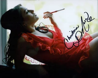 Christina DeRosa autograph