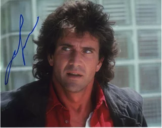 Mel Gibson autograph