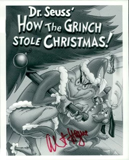 Albert Hague autograph