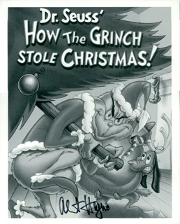 Albert Hague autograph