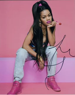 Teyana Taylor autograph