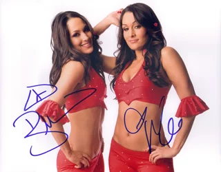 The Bella Twins autograph