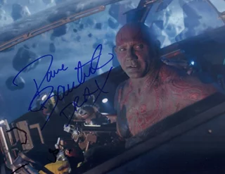 Dave Bautista autograph