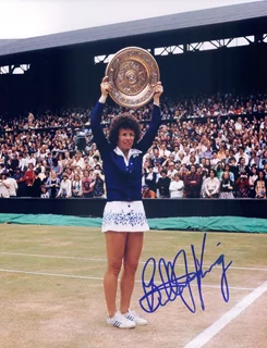 Billie Jean King autograph