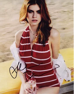 Alexandra Daddario autograph
