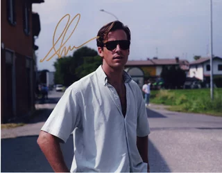Armie Hammer autograph